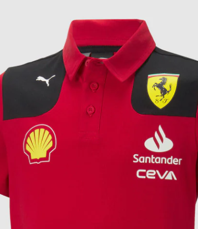Ferrari Team Polo Kids Rosso Corsa