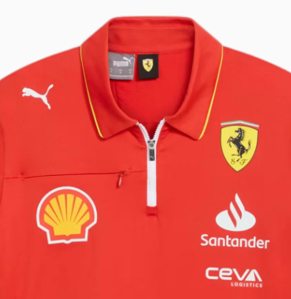 Ferrari polo, Puma, team, pro, red, 2024