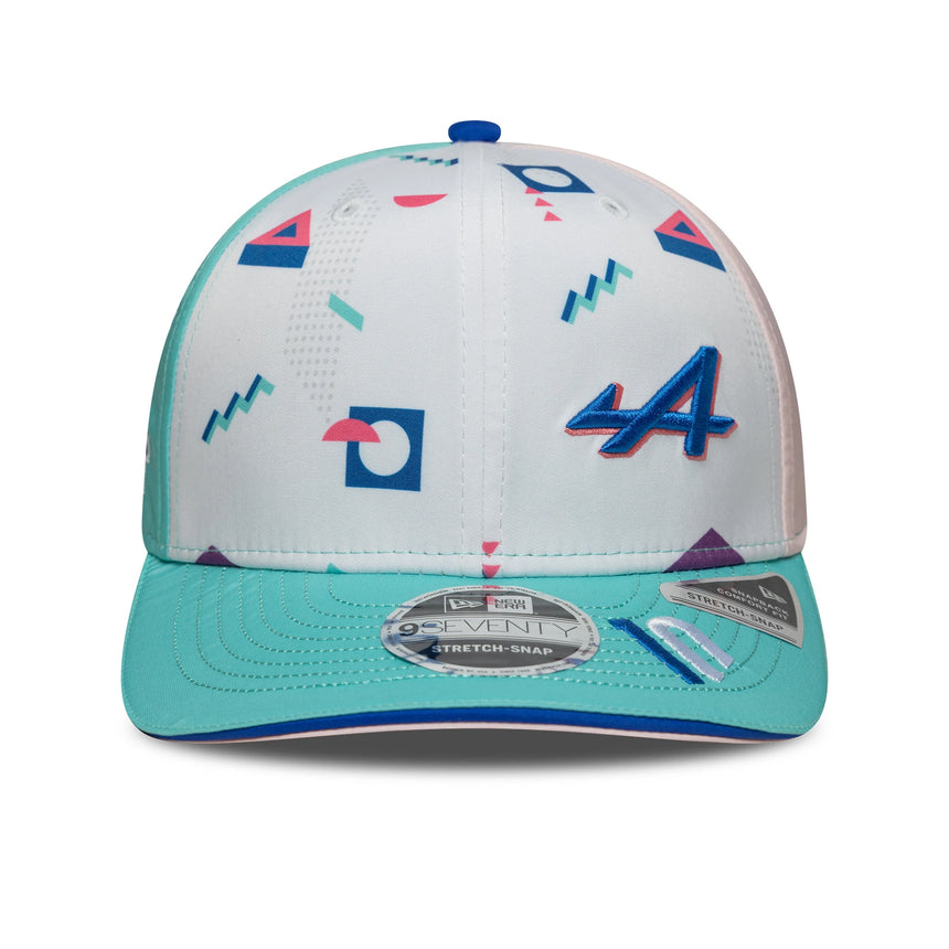 Alpine Pierre Gasly Miami 9SEVENTY Cap, White 🔥