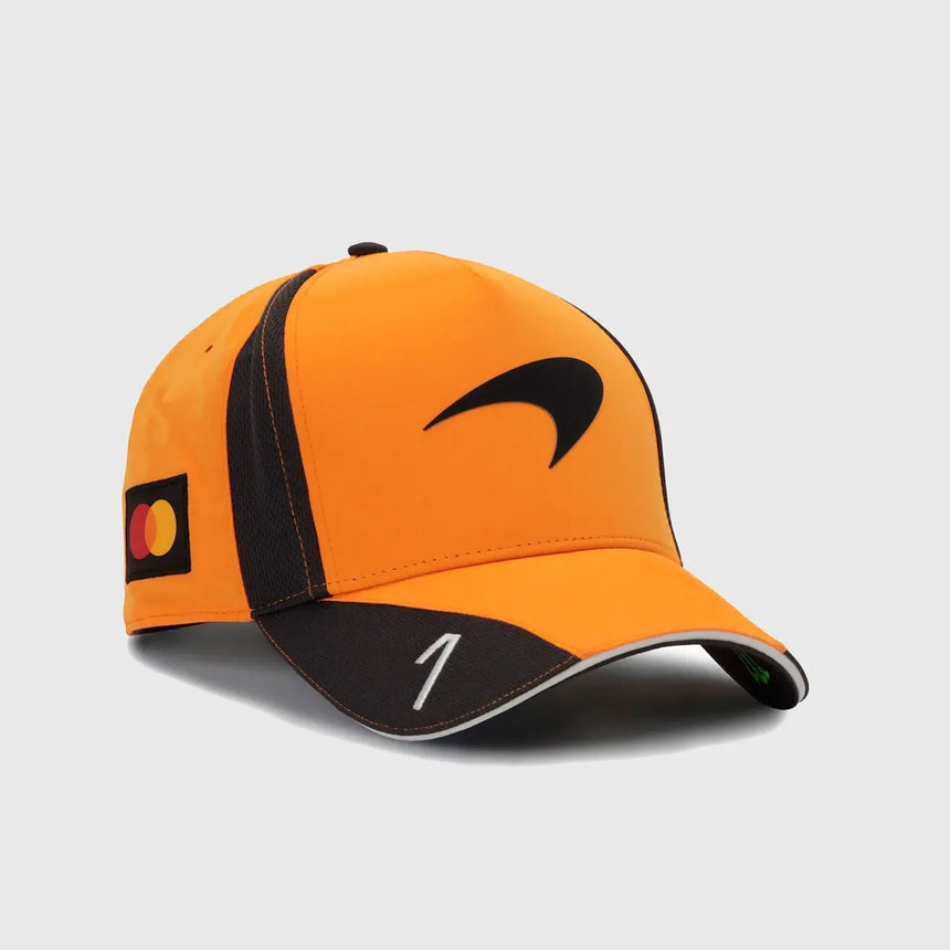 McLaren cap, team, Lando Norris, Puma, kids, papaya