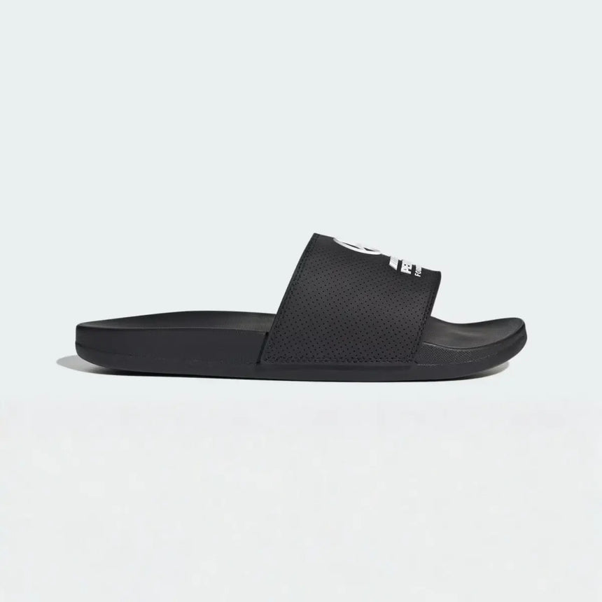 Mercedes adidas slippers, adilette confort, black