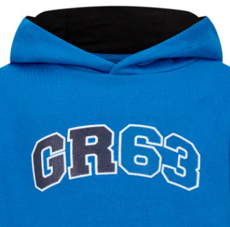 Mercedes Kids George Russell Hoody, Blue