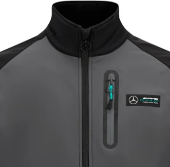 Mercedes Mens Softshell, Black