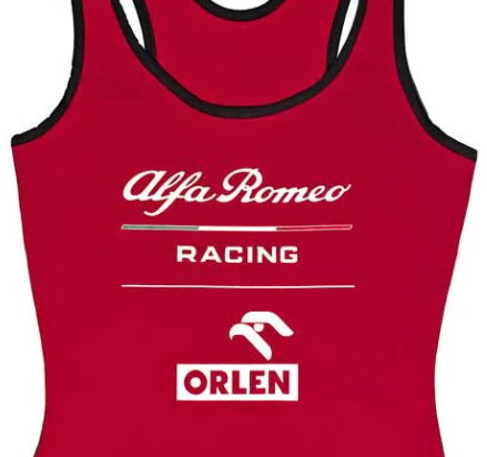 Alfa Romeo Womens Top, Essential, Red, 2020