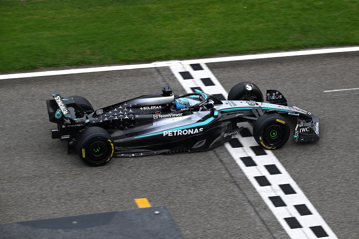 Bahrain, closing day: Russell in the lead