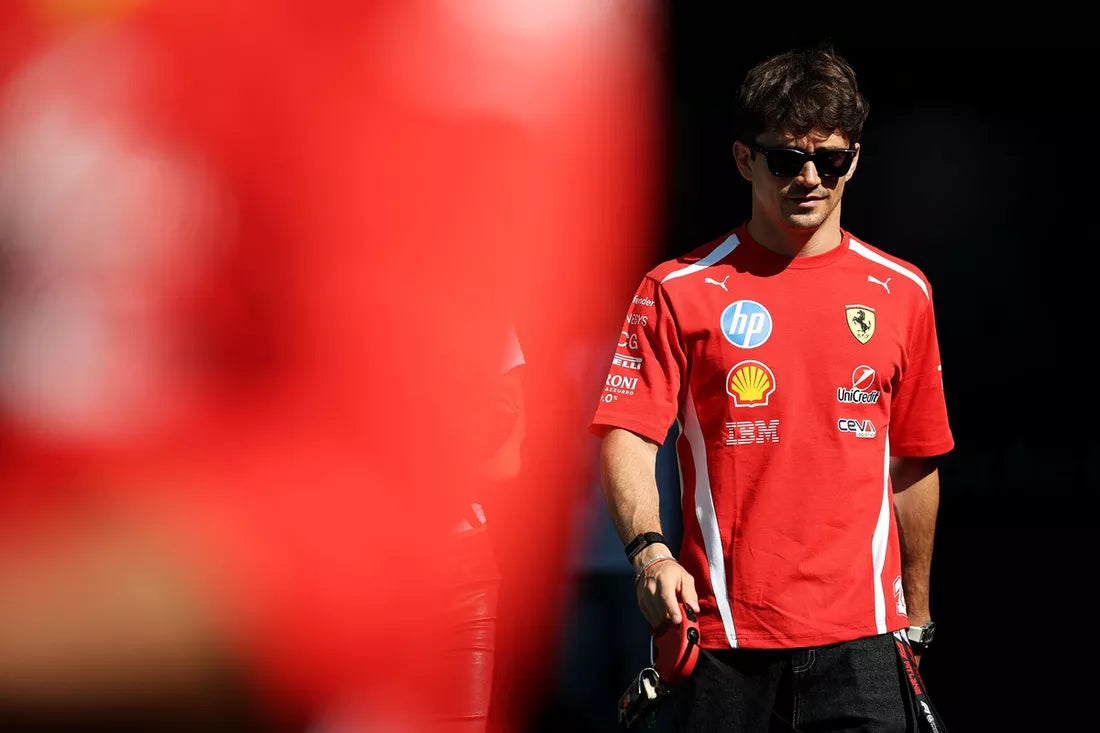 Charles Leclerc admits shame after costly Barcelona qualifying crash
