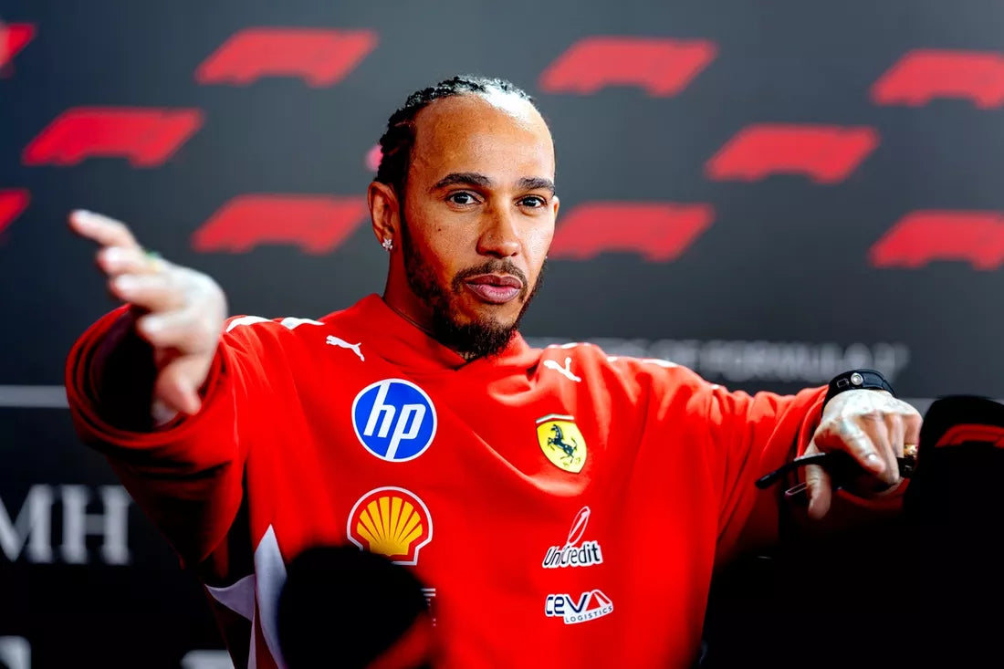 Lewis Hamilton’s soft-tyre gamble wins first Ferrari race