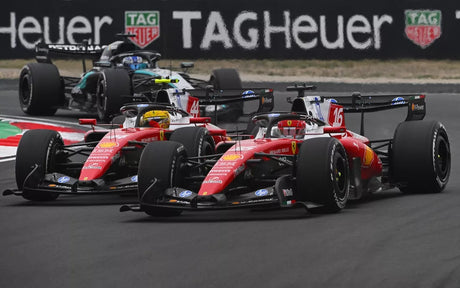 Hamilton and Leclerc differ on Ferrari setup