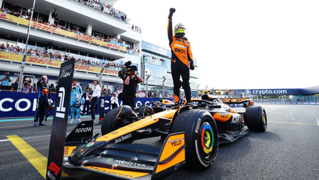 Lando Norris Reacts to Seeing #1 on His McLaren at 2026 Test!