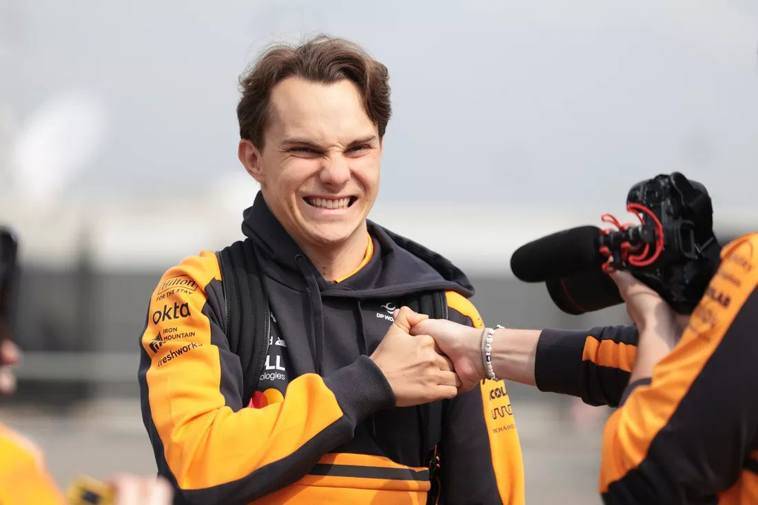 Piastri takes third after McLaren pace boost