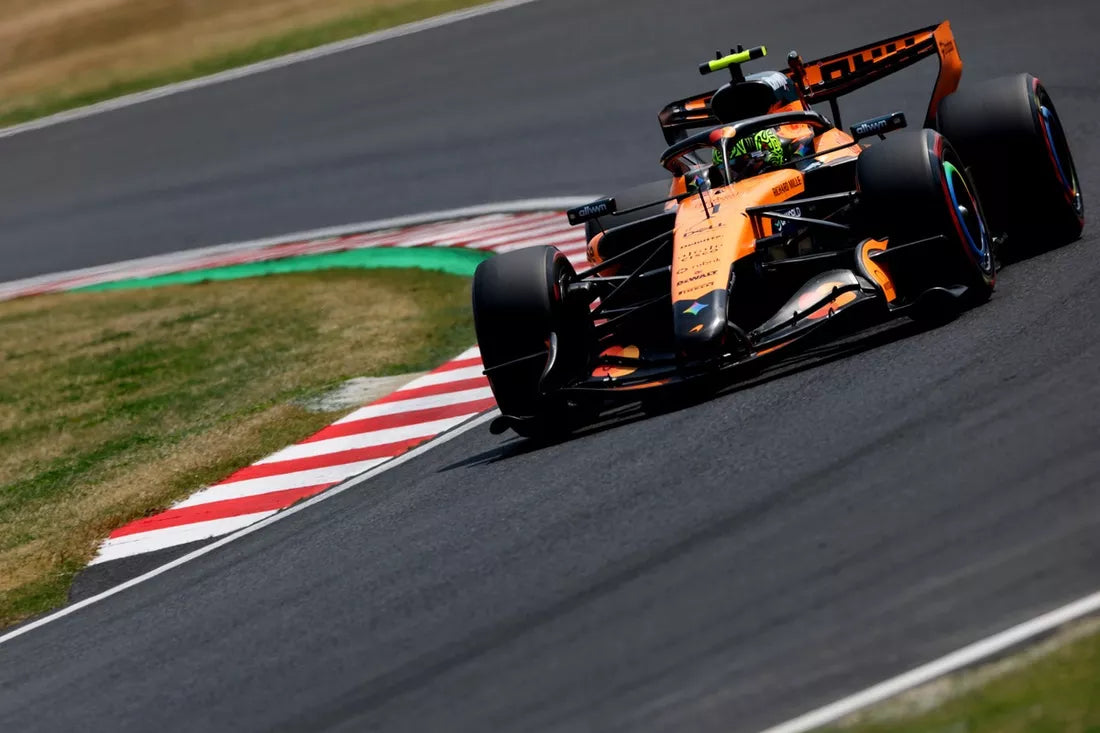 Piastri’s mistake costs Norris key slipstream