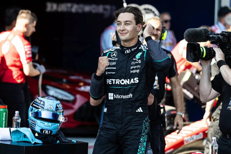 Russell dominates as rivals face setbacks in Azerbaijan