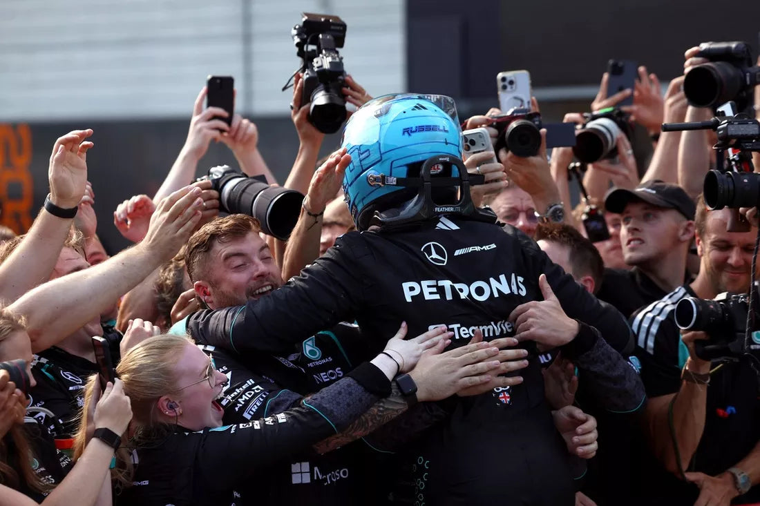 Russell narrows championship gap with Azerbaijan win