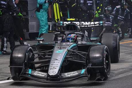 Mercedes pushes for review of Russell’s Monaco pitlane penalty
