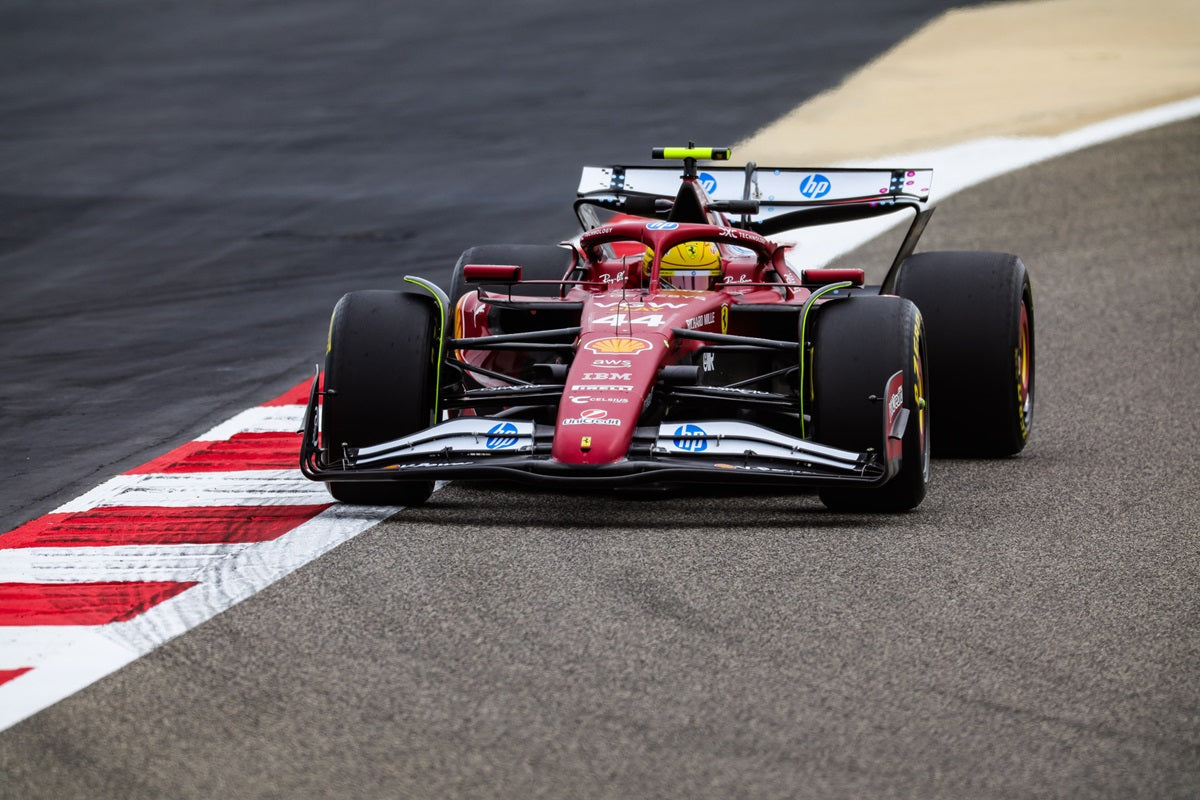 Hamilton tests: "I have a good feeling"