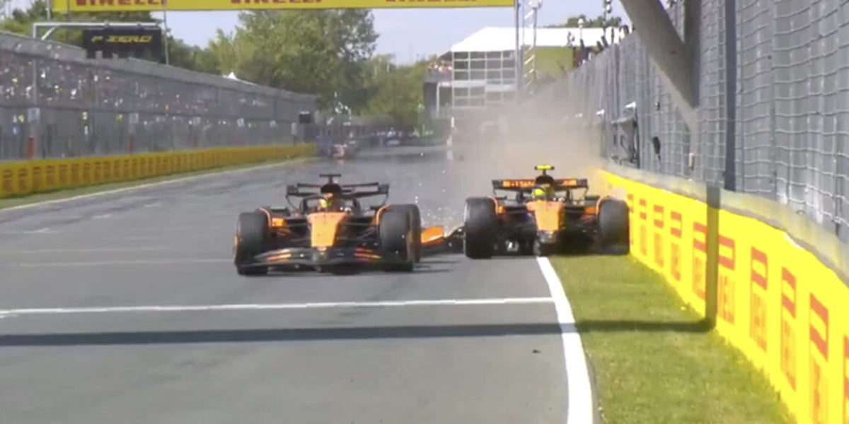 Villeneuve: "Norris was eliminated because of Piastri's dirtiness"