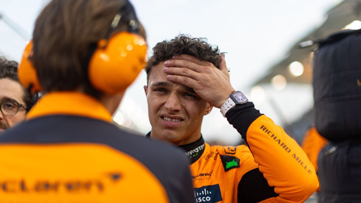 Norris was conflicted: "I want to be perfect, that's why I make mistakes"