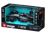 Mercedes model car, bburago, Lewis Hamilton, #44, 1:43, F1W15