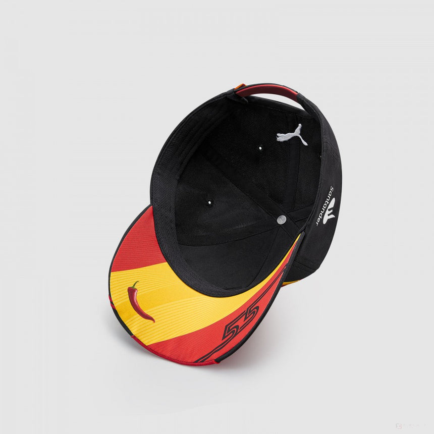 Ferrari Ferrari Replica Sainz Baseball Cap Rosso Corsa - FansBRANDS®