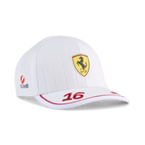 Ferrari, Charles Leclerc, Baseball Cap, white 🔥