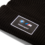 BMW Motorsport MMS Mid Crown Beanie, Puma, Black