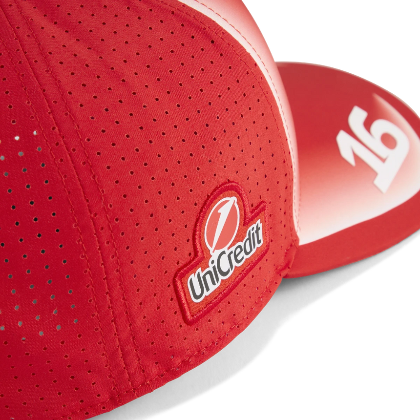 Ferrari cap, team, Charles Leclerc, Puma, red