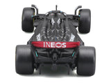 Mercedes model car, F1 W 14 E, bburago, 1:43, George Russell #63, 2023