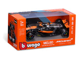 McLaren MCL60 model car, bburago, 1:43, Oscar Piastri #81, 2023