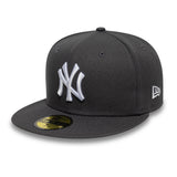 New York Yankees cap, New Era, Basic, grey