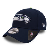 Seattle Seahawks cap, team, New Era, 9FORTY, blue
