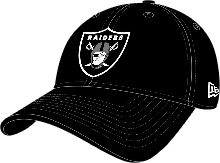 Las Vegas Raiders cap, New Era, 9FORTY, black