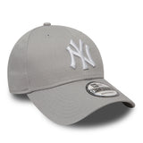 New York Yankees baseball cap, New Era 9FORTY, gray