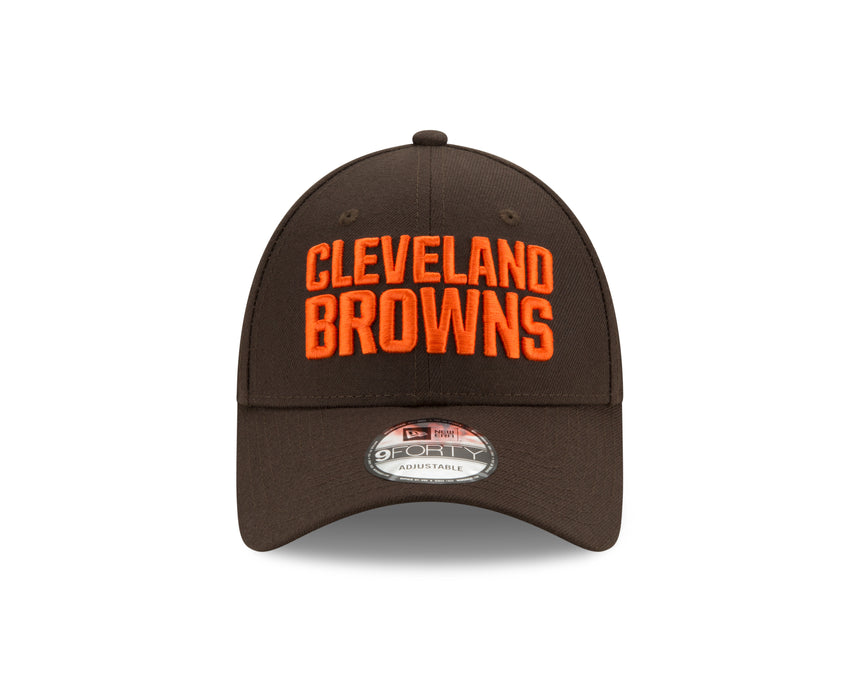 Cleveland Browns baseball cap, 9FORTY, New Era, brown