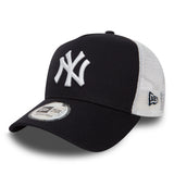 New York Yankees cap, New Era, trucker, blue