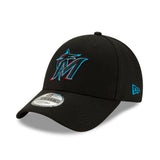 Miami Marlins cap, New Era, 9FORTY, team, black