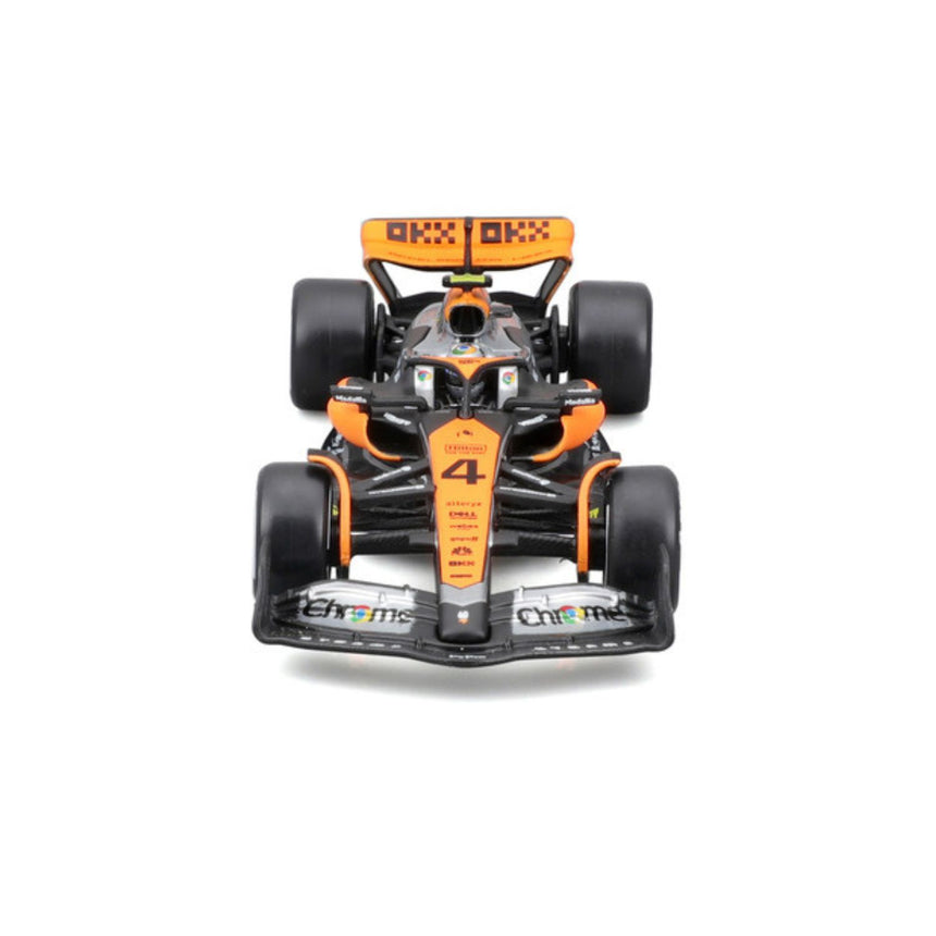McLaren F1 model car, with helmet, MCL60, bburago, 1:43, Lando Norris #4