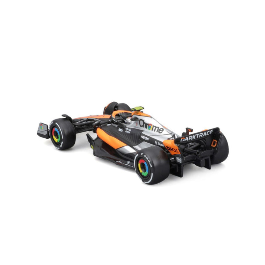 McLaren F1 model car, with helmet, MCL60, bburago, 1:43, Lando Norris #4