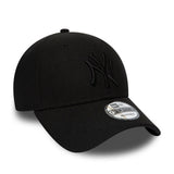 New York Yankees cap, New Era, 9FORTY, full black