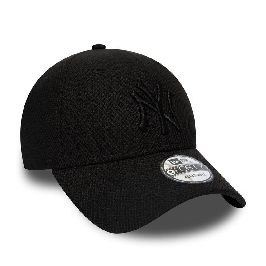 New York Yankees cap, New Era, 9FORTY, full black