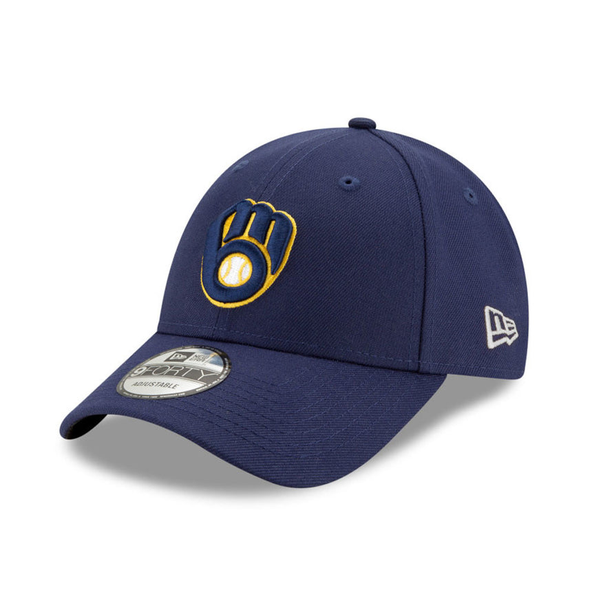 Milwaukee Brewers cap, New Era, 9FORTY, team, blue