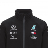 Mercedes Softshell Jacket, Team, Black, 2020