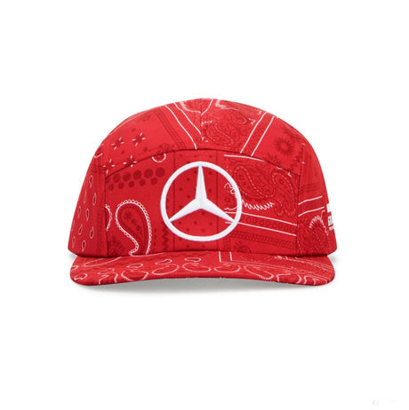 Mercedes Hamilton Baseball Cap, British GP, Adult, Red, 2020 - FansBRANDS®