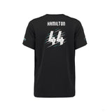 Mercedes Kids T-shirt, Hamilton, Black, 2018 - FansBRANDS®