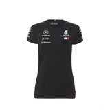 Mercedes Womens T-shirt, Team, Black, 2018 - FansBRANDS®