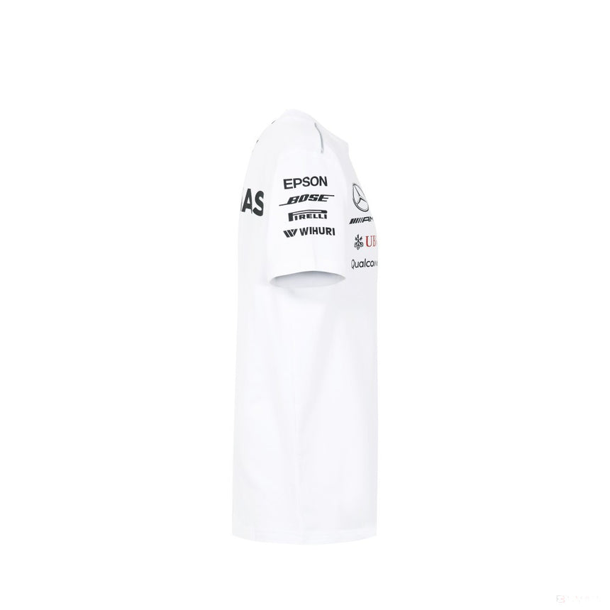 Mercedes Kids T-shirt, Team, WHITE, 2018 - FansBRANDS®