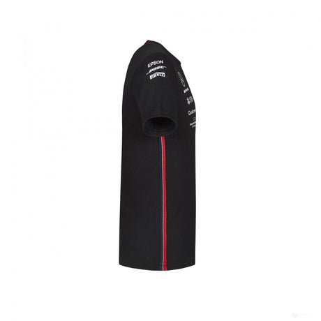 Mercedes Kids T-shirt, Team, Black, 2019 - FansBRANDS®