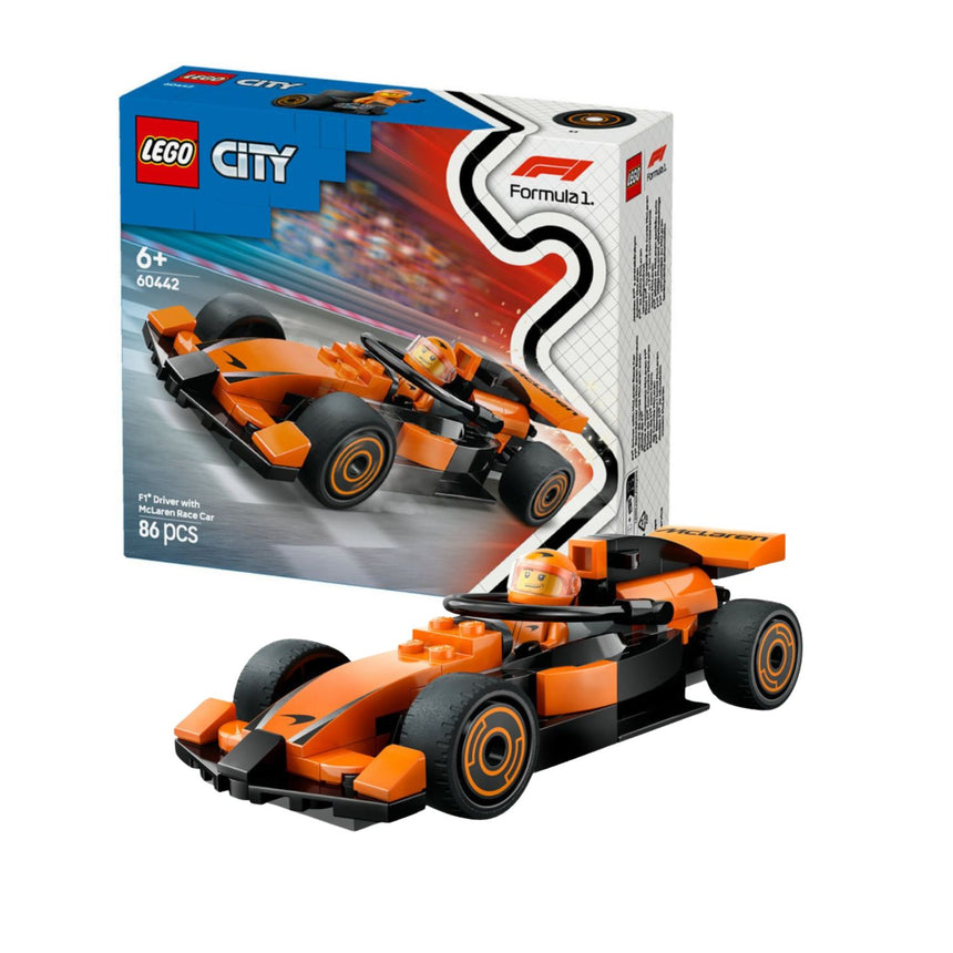 McLaren, F1 LEGO® City 60442, race car with driver 🔥