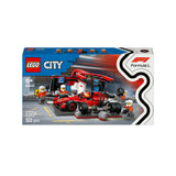 Ferrari, F1 LEGO® City 60443, with pit stop race car and crew 🔥