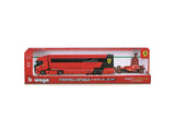 Ferrari model kit, racing hauler, bburago, 1:43, Charles Leclerc, #16, SF-24