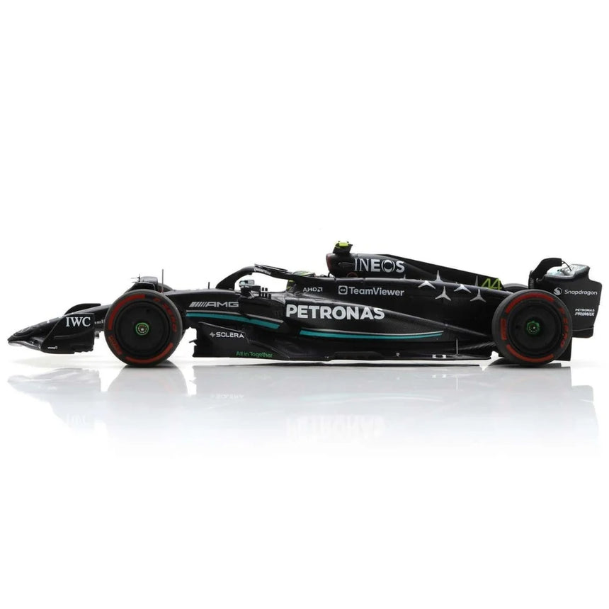 Mercedes model car, F1 W14 E, bburago, 1:43, Lewis Hamilton #44, 2023